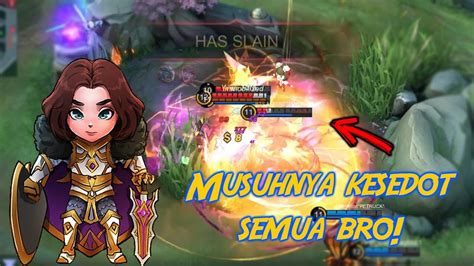 Gameplay Tigreal Ini Tank Rusuh Parah Sih Mobile Legends Bang Bang