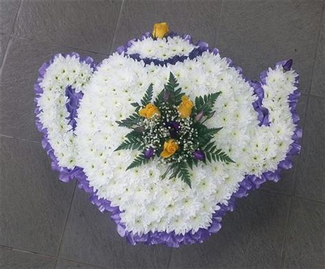 Teapot Memorial Funeral Flowers Walsall