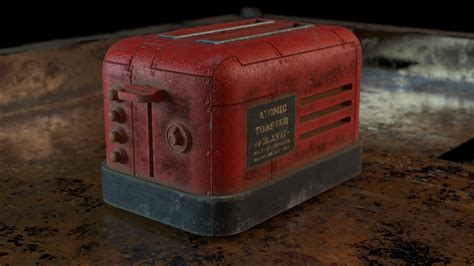 Matteo Buda Technical Artist Fallout Style Atomic Toaster