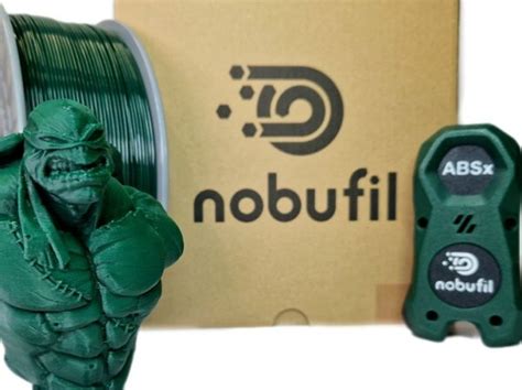 Nobufil ABSx Industrial Green Filament 1 Kg 1 75 Mm Voron At