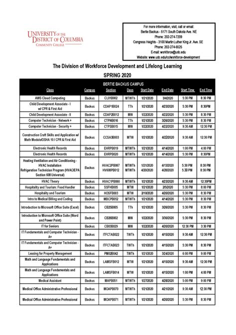 Udc Academic Calendar 2023 2024 Printable Word Searches