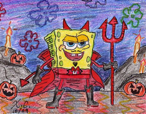 Scary Art Contest! - Eels and Escalators - The SpongeBob Community