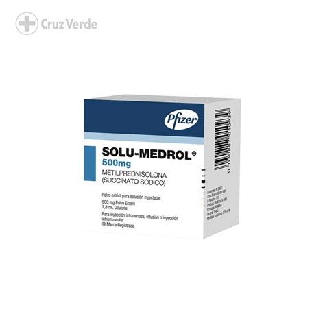 Solu Medrol Mg Ml Solucion Inyectable Cruz Verde