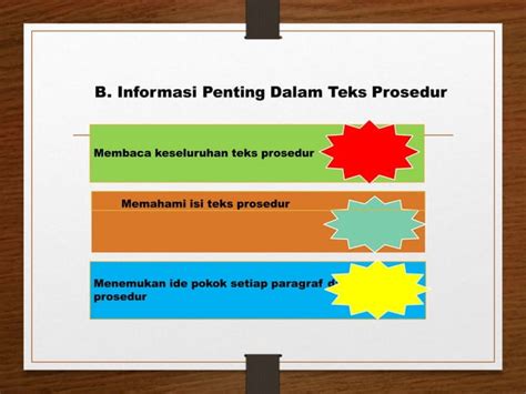 Teks Prosedur Bahan Ajar Bahasa Indonesia Kelas 7 PPT