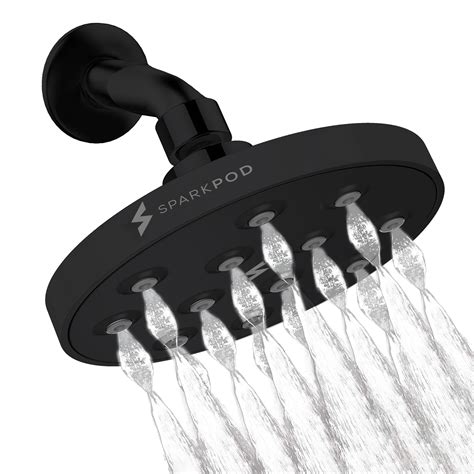 SparkPod Power Rain Shower Head Chrome