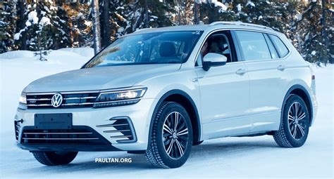 Spyshots Volkswagen Tiguan Gte On Winter Trials Vw Tiguan Phev