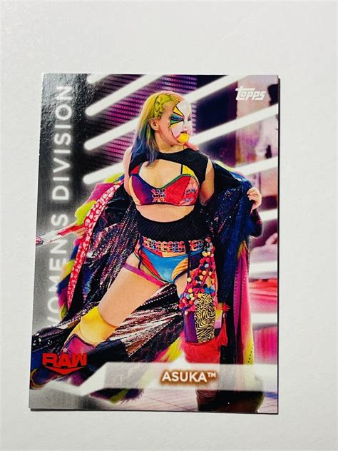 Asuka Topps Wwe Women S Division R Card Ebay