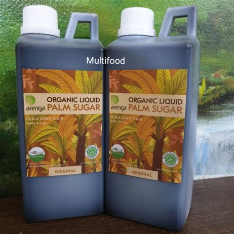 Jual Gula Aren Cair Palm Sugar Gula Aren Cair Arenga Halal Mui