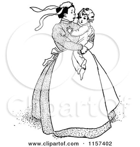 Royalty-Free (RF) Nanny Clipart, Illustrations, Vector Graphics #1