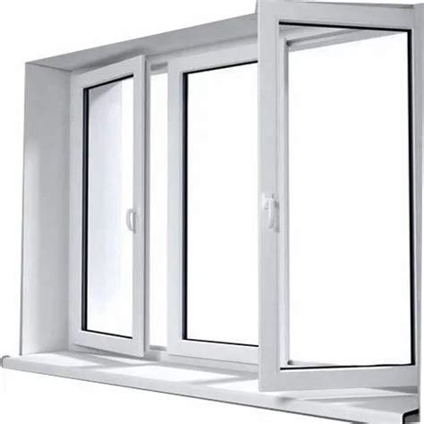 Hinged White Lg Hausys Upvc Windows Thickness Of Glass Mm At Rs