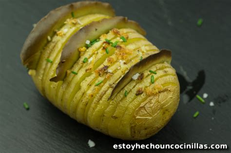 Descubrir Imagen Papas Hasselback Receta Abzlocal Mx