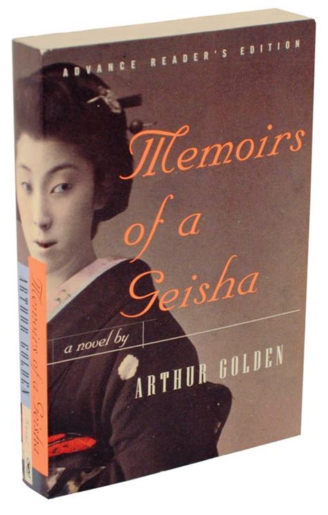 Memoirs of A Geisha Advance Reading Copy | Arthur GOLDEN