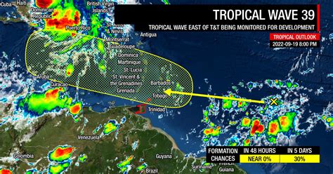 Updated Tropical Disturbance Forecast To Bring Heavy Rainfall To