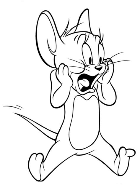 Coloriage Tom et Jerry 50 dessin gratuit à imprimer