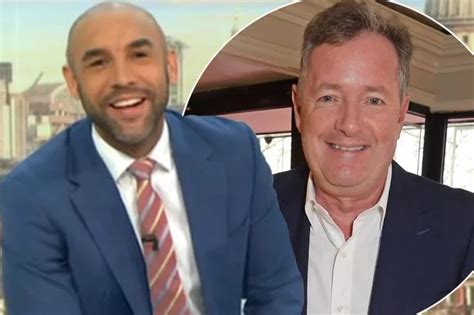 Alex Beresford Breaks Cover After Returning To Gmb To Take Piers Morgans Seat Mirror Online