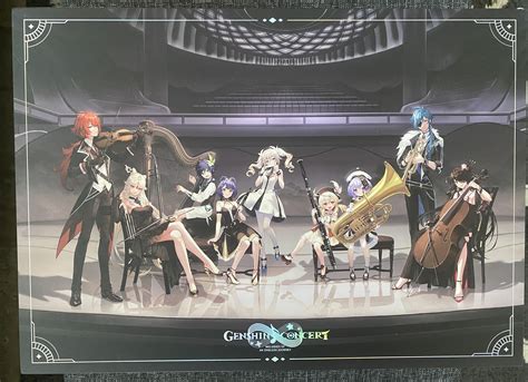 My Genshin Concert 2021 Melodies Of An Endless Journey T Box Arrived