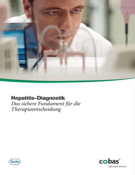 Hepatitis Diagnostik Roche Diagnostics Schweiz