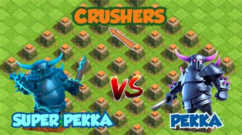 Pekka Vs Super Pekka Clash Of Funz Coc Clashofclans Pekka