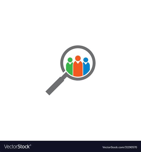 Job Finder Logo Royalty Free Vector Image Vectorstock