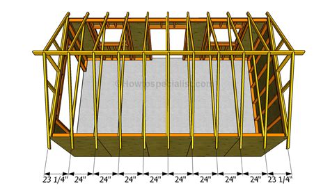 How to build a garage roof | HowToSpecialist - How to Build, Step by ...