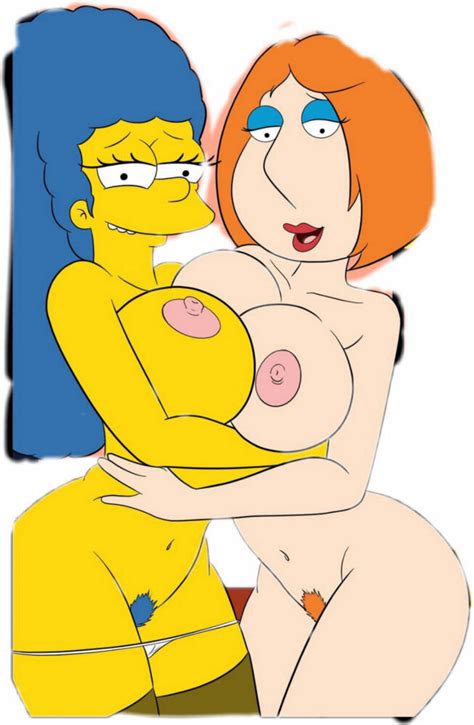 Lois Griffin And Marge Simpson Big Breast Milf