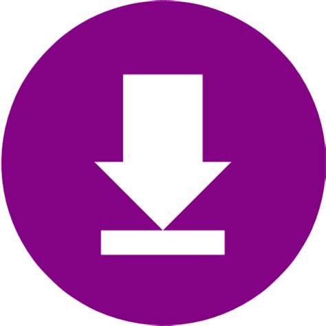 Purple arrow 242 icon - Free purple arrow icons