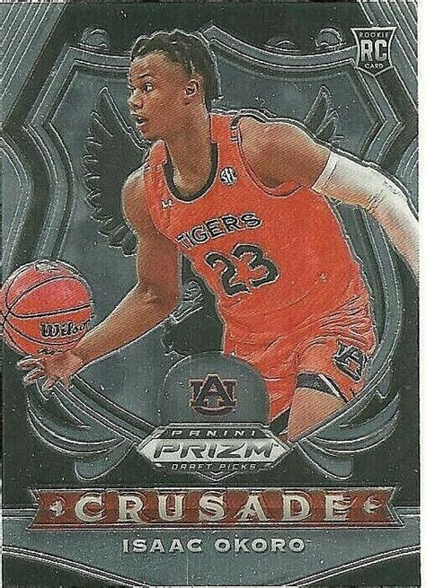 2020 21 Panini Prizm Draft Picks Crusade 84 Isaac Okoro AUBURN RC EBay