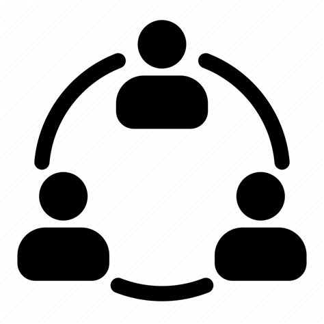 Connecting Group Team People Avatar Man User Icon Download On