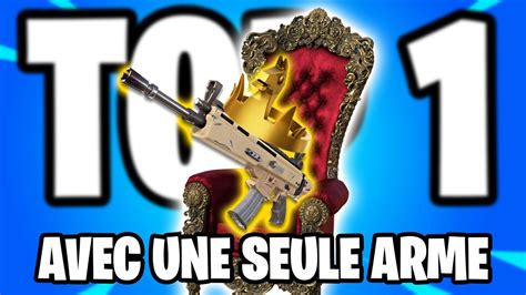 Est Il Possible De Faire Top Avec Une Seule Arme Youtube