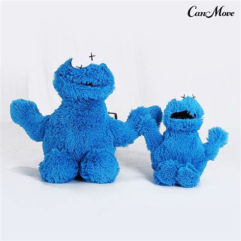 Uniqlo X KAWS X Sesame Street Plush Toy Cookie Monster Atelier Yuwa