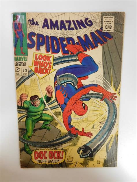 The Amazing Spider Man 53 1967 Comic Books Silver Age Marvel