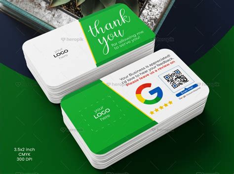 Google 5 Star Rating Business Review Card Design Template Heropik