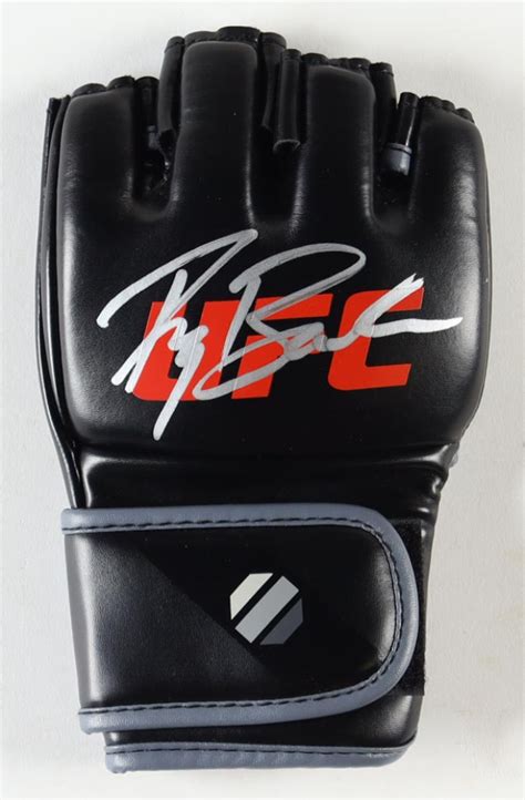 Ryan Bader Signed Ufc Glove Beckett Pristine Auction