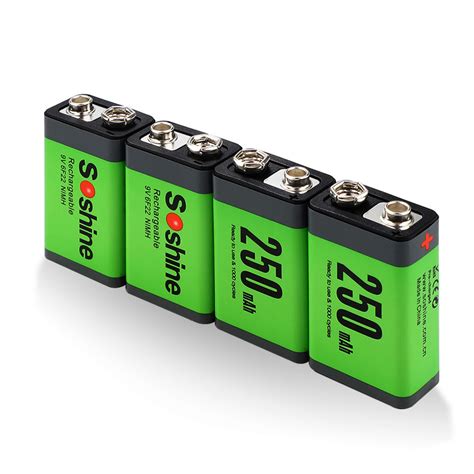 Soshine V F Ni Mh Rechargeable Battery Mah V Soshine