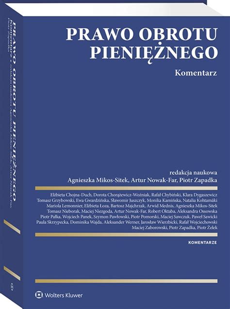 Prawo obrotu pieniężnego Komentarz 2023 książka ebook PDF