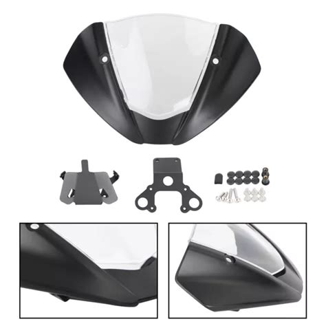 PARE BRISE SAUTE VENT POUR DUCATI Monster 937 950 2021 2022 Noir Mat