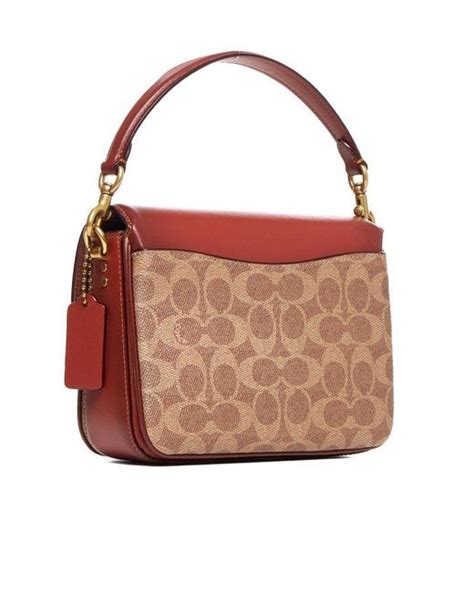 Coach Cassie Crossbody Bag 19 In Signature Canvas In Brown Lyst Uk