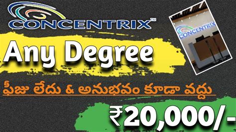 Concentrix Recruitment For Freshers No Exp Any Degree Can Apply