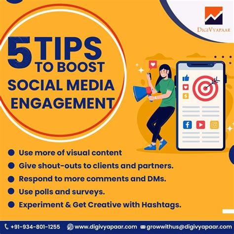 5 Tips To Boost Social Media Engagement