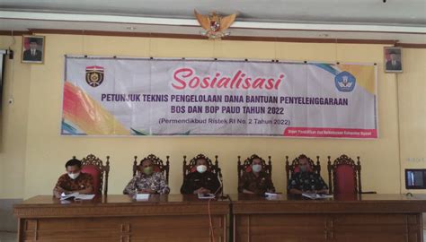 Dinas Pendidikan Ngawi Sosialisasi Juknis Pengelolaan Dana Bos Dan Bop