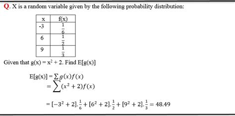 Mean square value of Random Variable - EngineersTutor