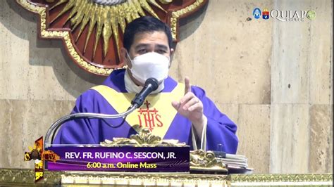 Live Tv Mass Today At Quiapo Church Saturday February Am