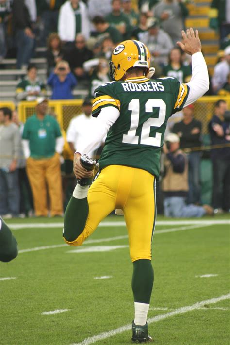 Brief Lines: New Football Player: Aaron Rodgers