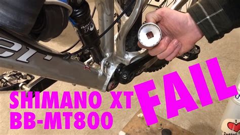 Shimano Xt Bb Mt Bottom Bracket Youtube