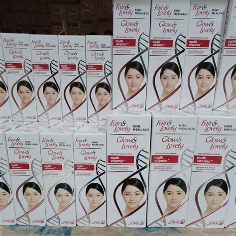 Jual Fair Lovely Cream Glow Lovely Multivitamin 23gr 46gr Shopee