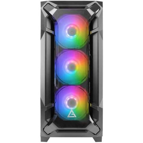 Antec DF600 Flux Cristal Templado USB 3 0 Negra PcComponentes