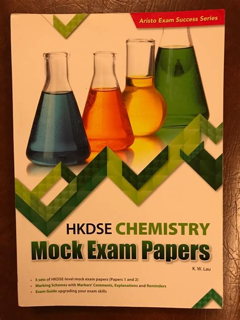 HKDSE CHEMISTRY MOCK EXAM PAPERS 興趣及遊戲 書本 文具 書本及雜誌 補充練習 Carousell