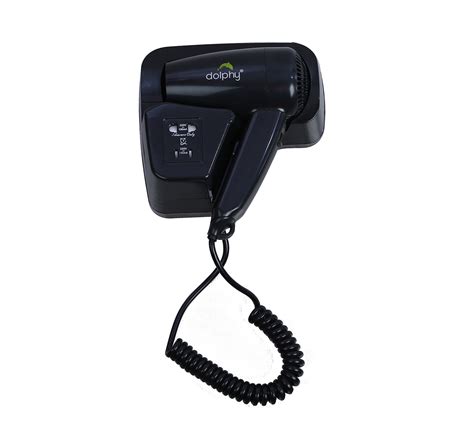 Buy Professional Wall Mounted Hair Dryer Black at wholesale price in India