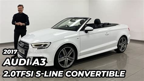 2017 Audi A3 2 0tfsi S Line Convertible Youtube