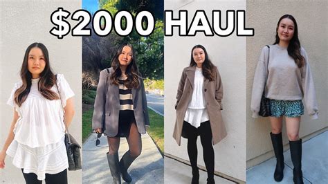 2000 Haul Nordstrom Mango Free People Reformation Lululemon